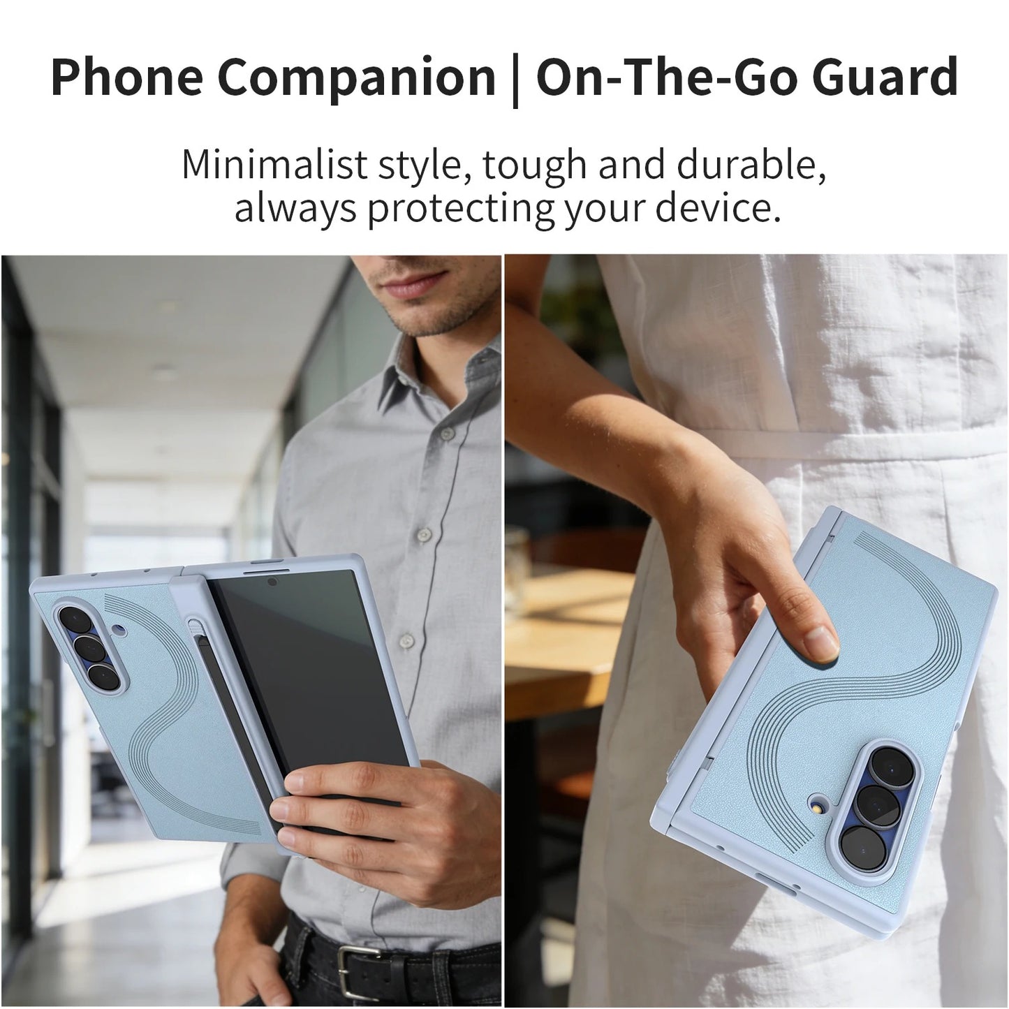 Galaxy Z Fold Series Infinity Matte Curve Armor Case