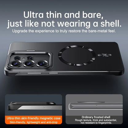 Monarch Invisible Alloy Kickstand Case