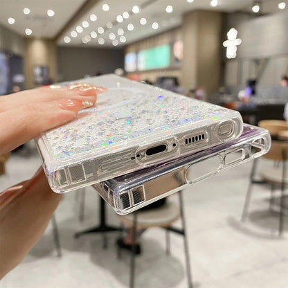 Star Dust Jelly Glitter MagSafe Case - Samsung