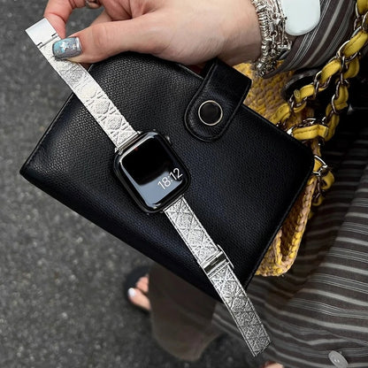 Arctic Vein Gleam Watch Strap