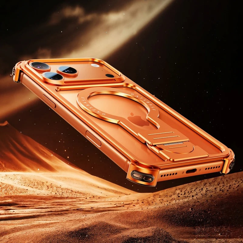 Cyber Style Magnetic Tech Kickstand Case