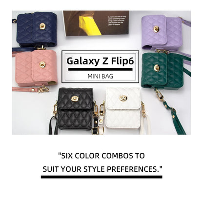 Signature Leather Mini Crossbody Bag