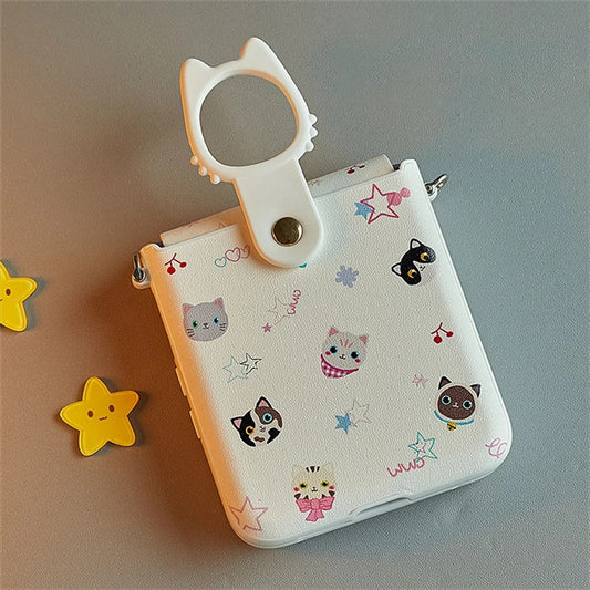 Galaxy Z Flip Series Kitty Cosmos Purrfect Stars Case