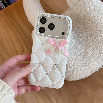 Princess Pearl Bow Glow Case