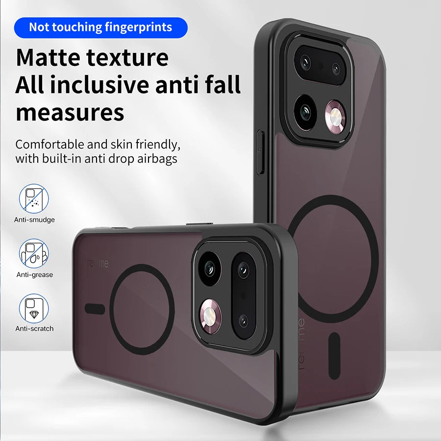 Smoked Fusion Translucent MagSafe Case - Realme