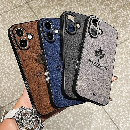 Sleek Cortex Maple Leaf Matte Case - iPhone