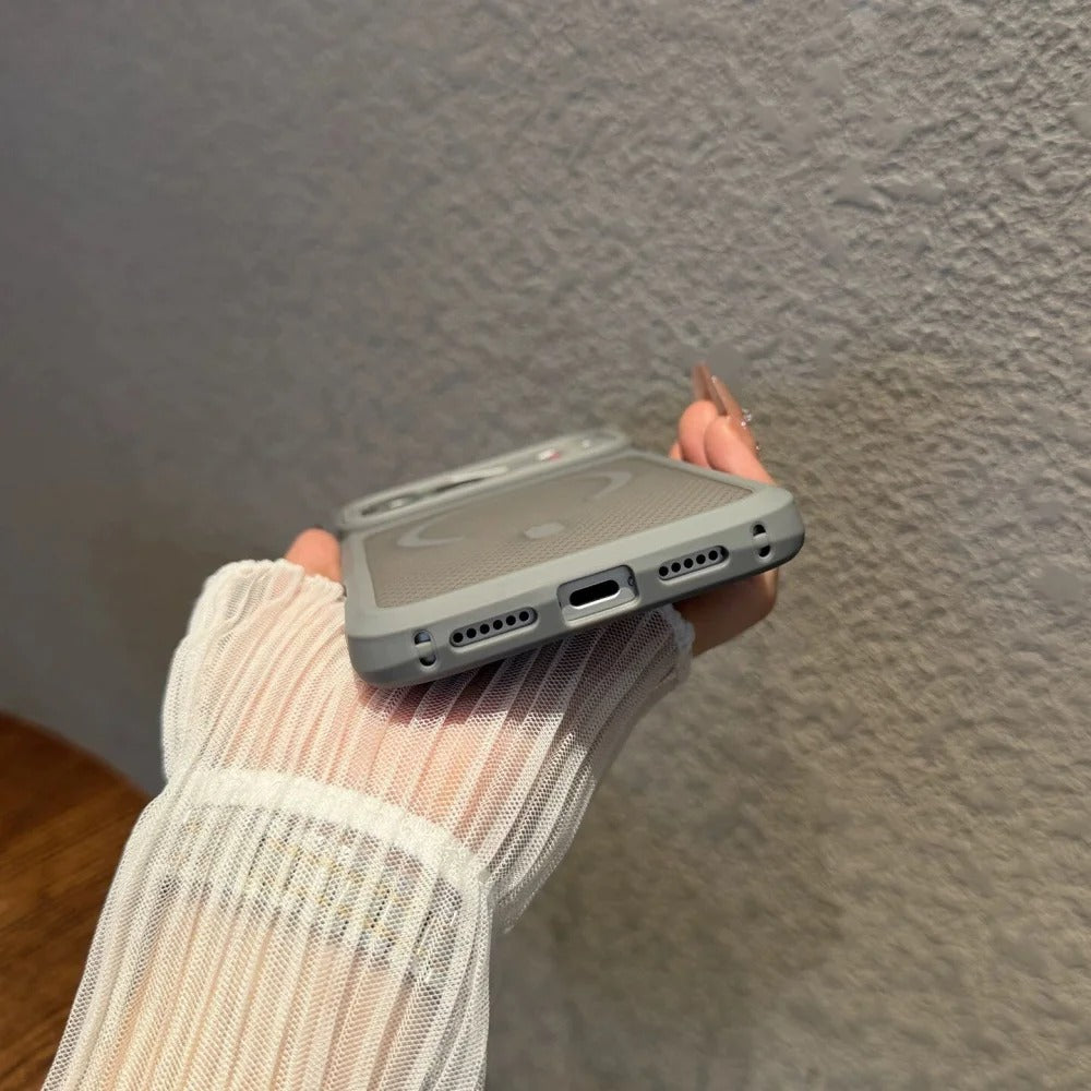 Retro Circuit Mecha Vision MagSafe Case