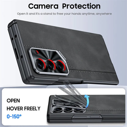 Classic Leather Adjustable Kickstand Case