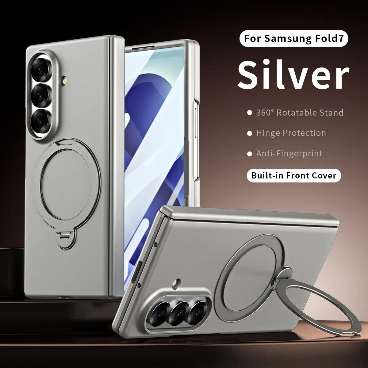 Galaxy Z Fold Series Arctic Polar Kickstand MagSafe Case