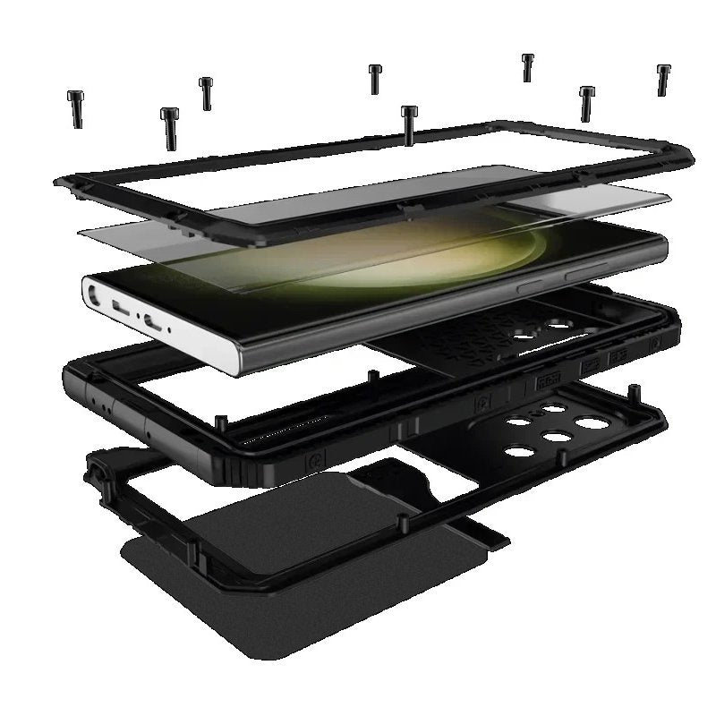 Titanium Support Bracket Stand Case - Samsung