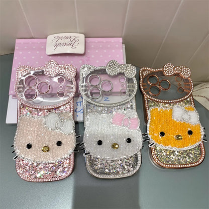 Bling Babe Crystal Bow Kitty Case