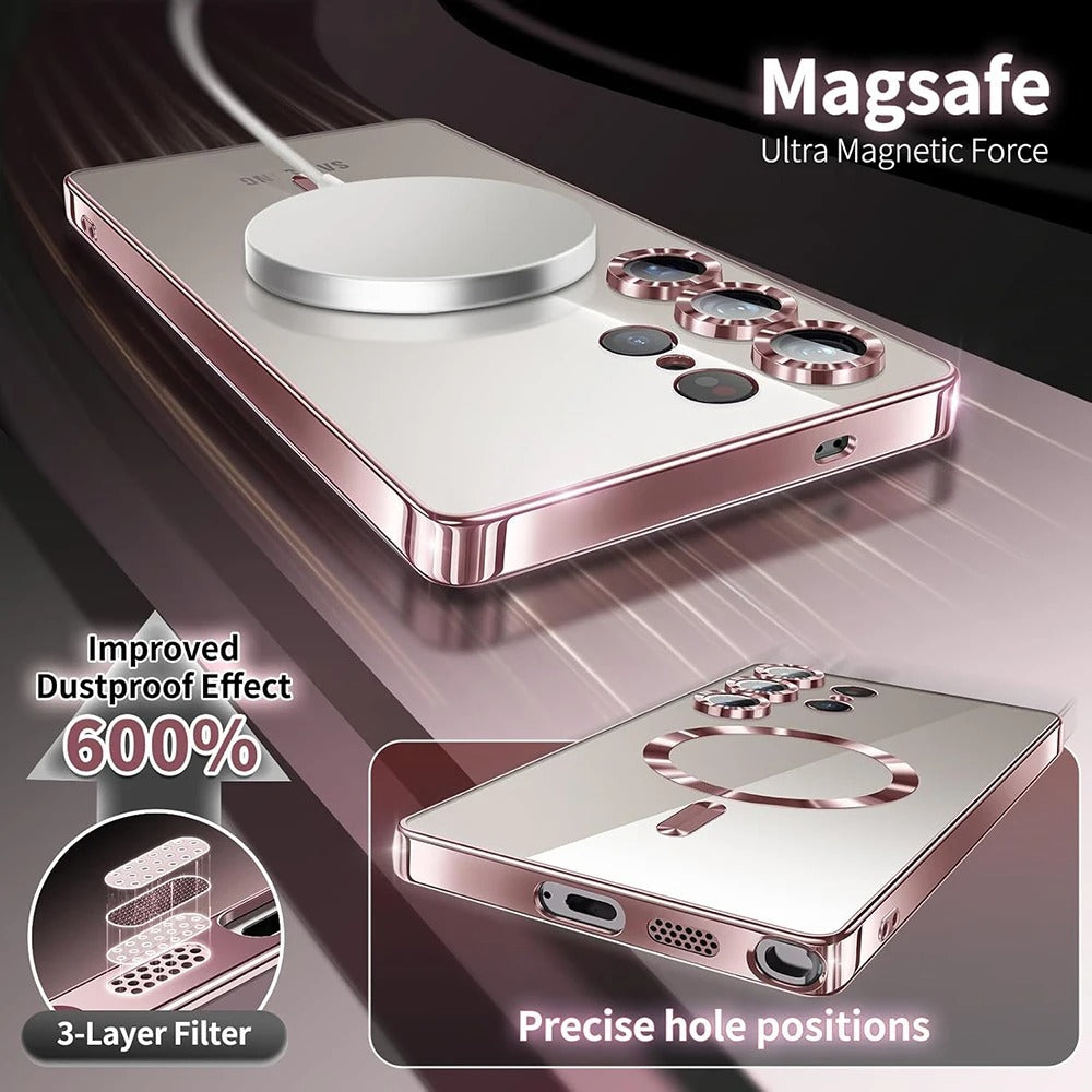 Gilded Prism Trim MagSafe Statement Case