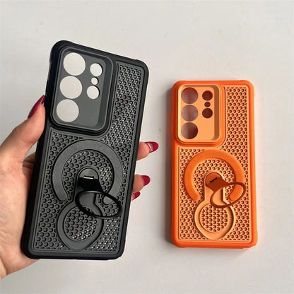 Nexus Grip Honeycomb Texture Kickstand Case
