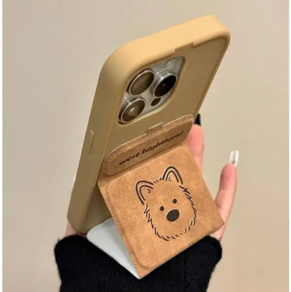 Pup Fold Magnetic Bracket Case - iPhone