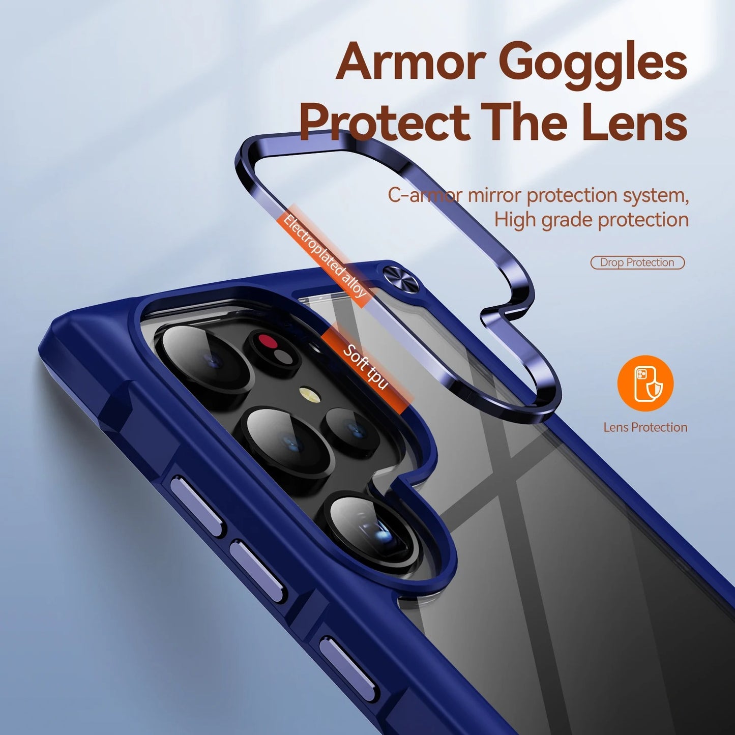 Bumper Shield Impact Resistant Case - Samsung