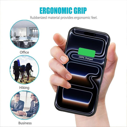 Heavy Duty Built In 10000mAh Power Bank Case
