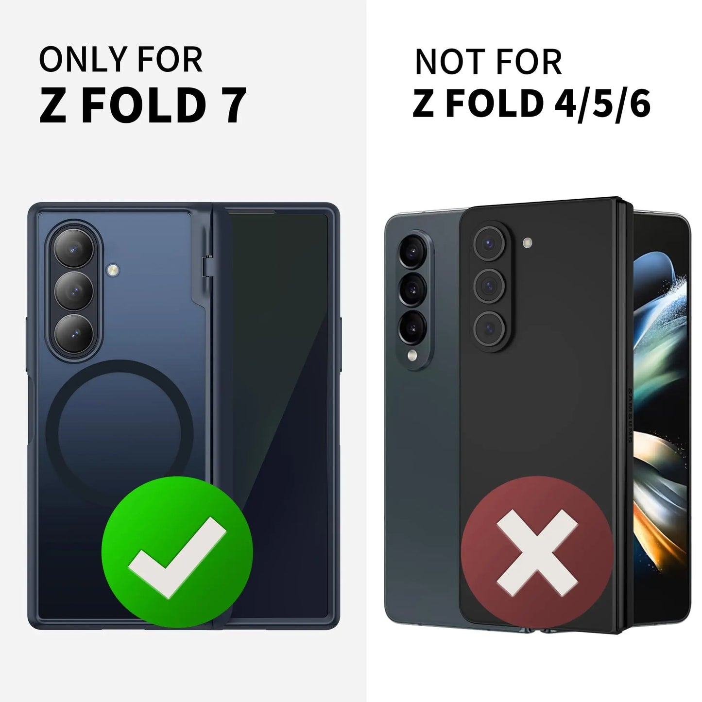 Galaxy Z Fold Series Secure Vision Ultimate Privacy Protection Case