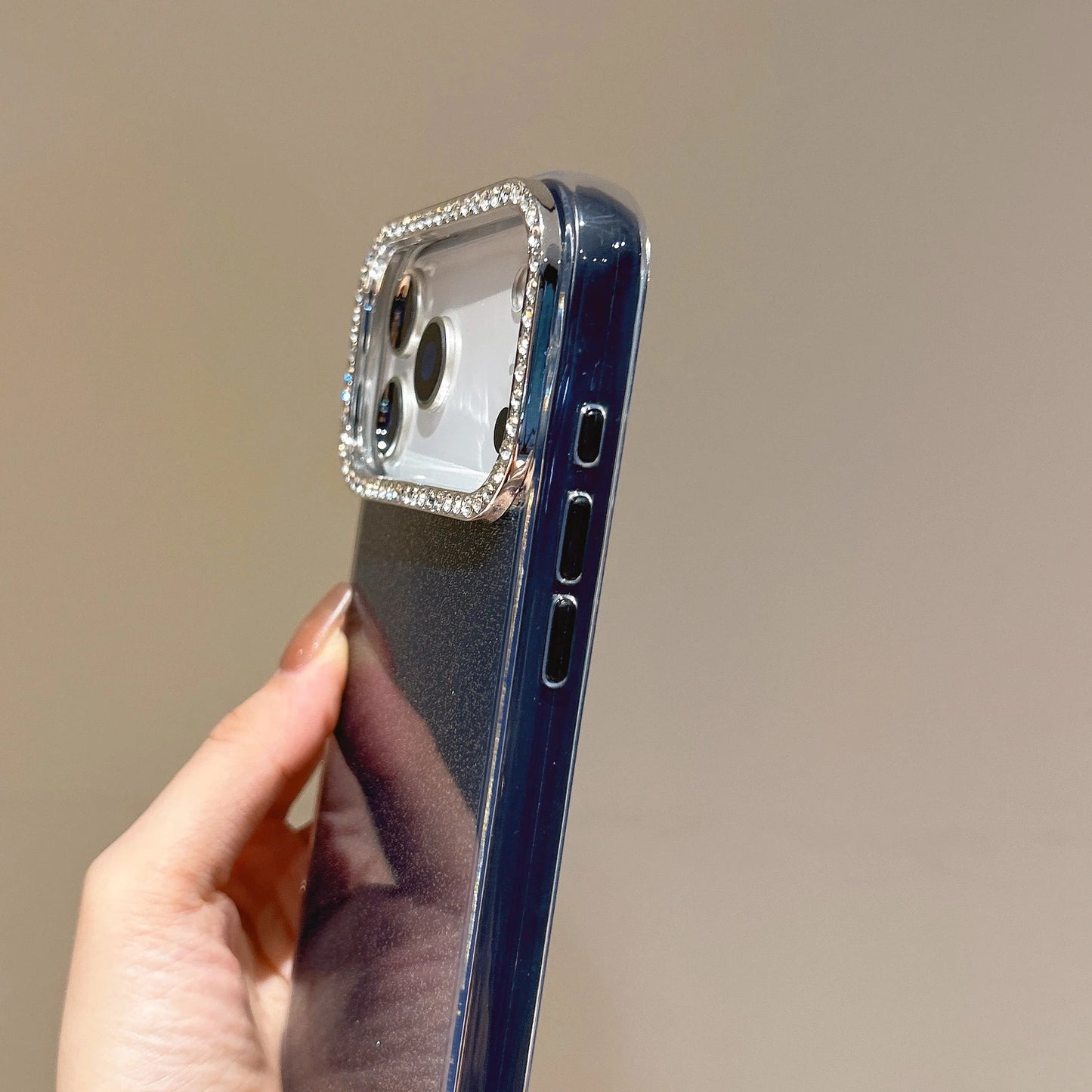 Diamond Frame Sparkle Glam Case