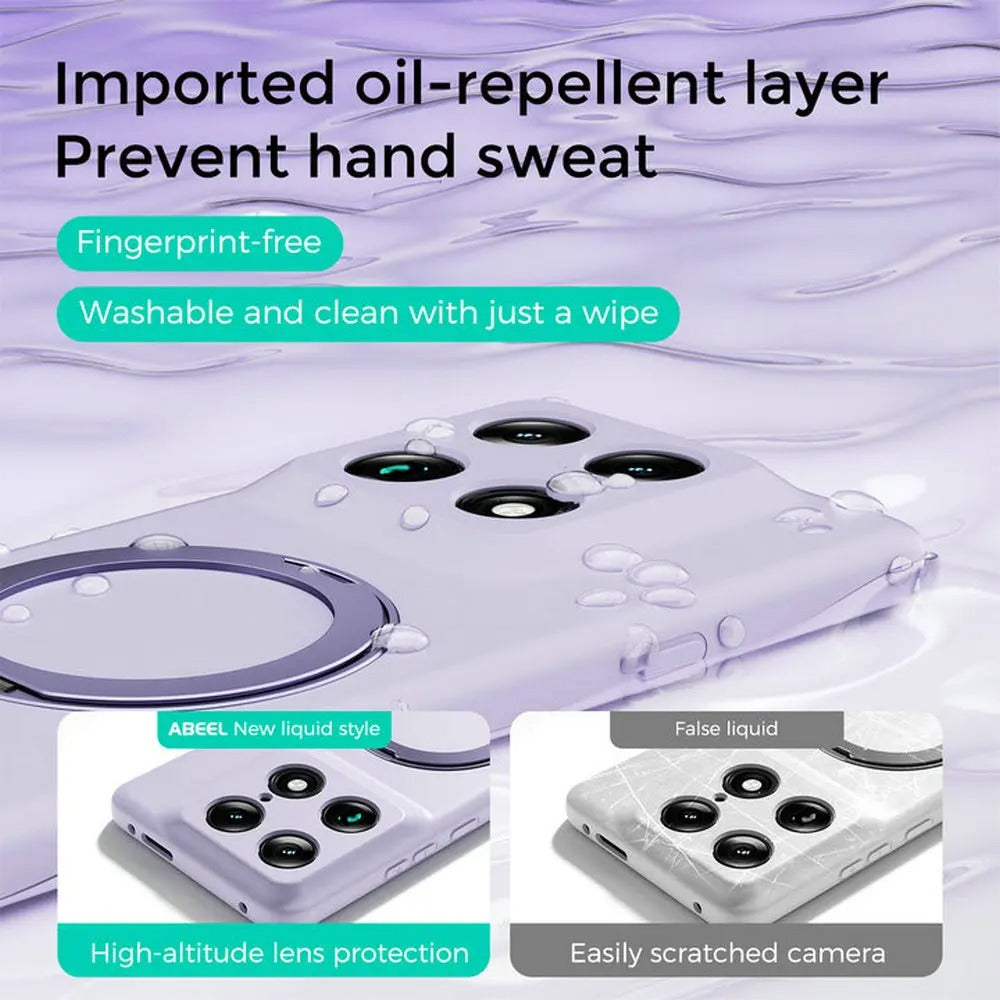 Full Coverage Invisible Magnetic Grip Case - Motorola