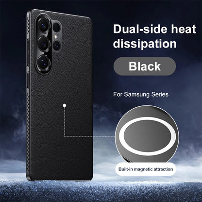 Thermal Guard Magnetic Leather Case