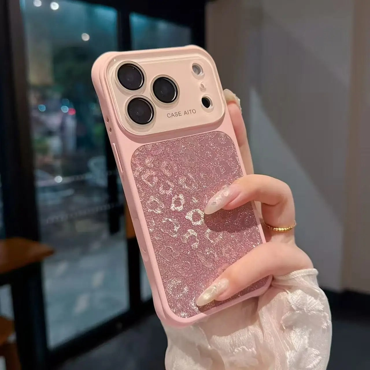 Leopard Whisper Aura Style Case