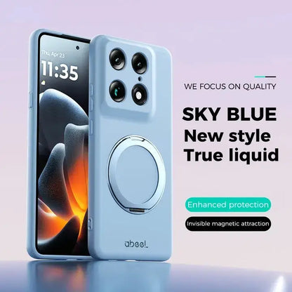 Full Coverage Invisible Magnetic Grip Case - Motorola