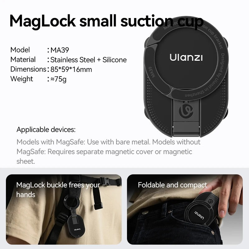 Magnetic Mount Mini Desk Stand