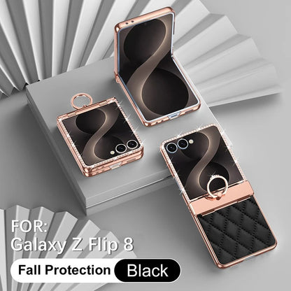 Galaxy Z Flip Series Diamond Regent Spark Ring Case
