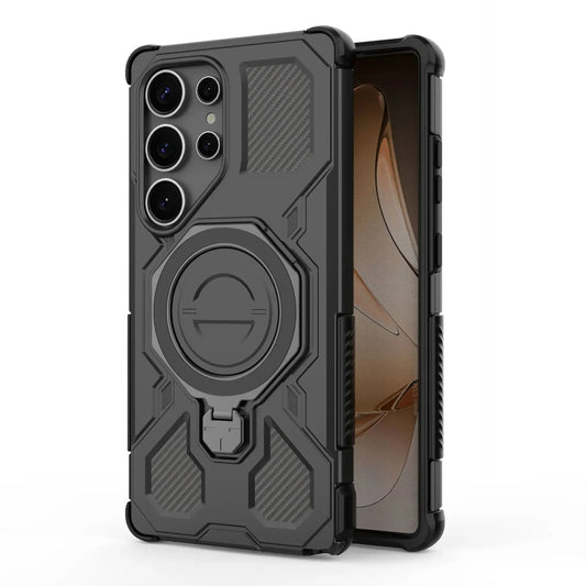 360° Rotatable Magnetic Invisible Stand Case - Samsung