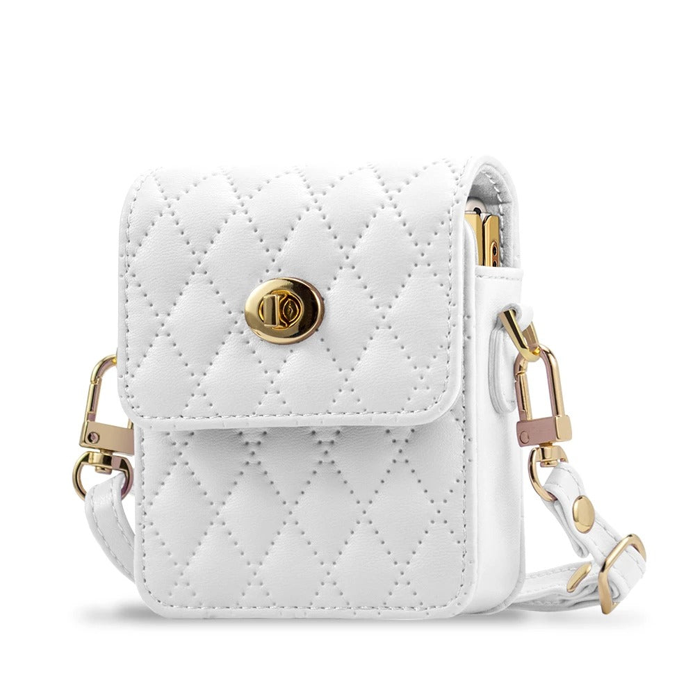 Signature Leather Mini Crossbody Bag
