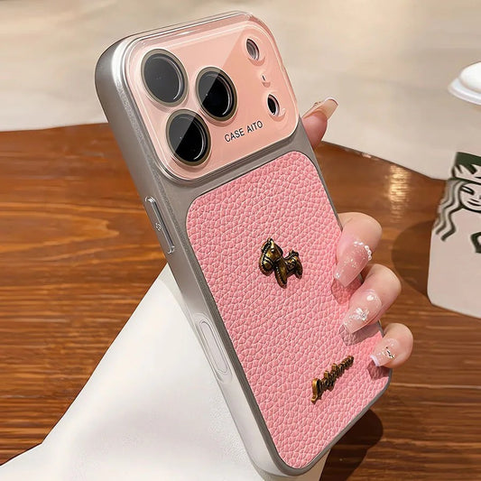 Cute Pony Large Window Leather Case