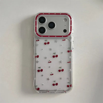 Sweet Cherry Pearl Bow Case