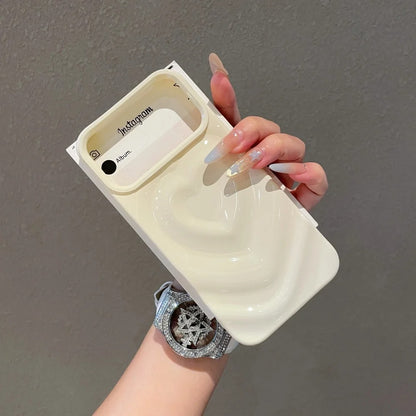 Luxury Heart Rich Espresso Case