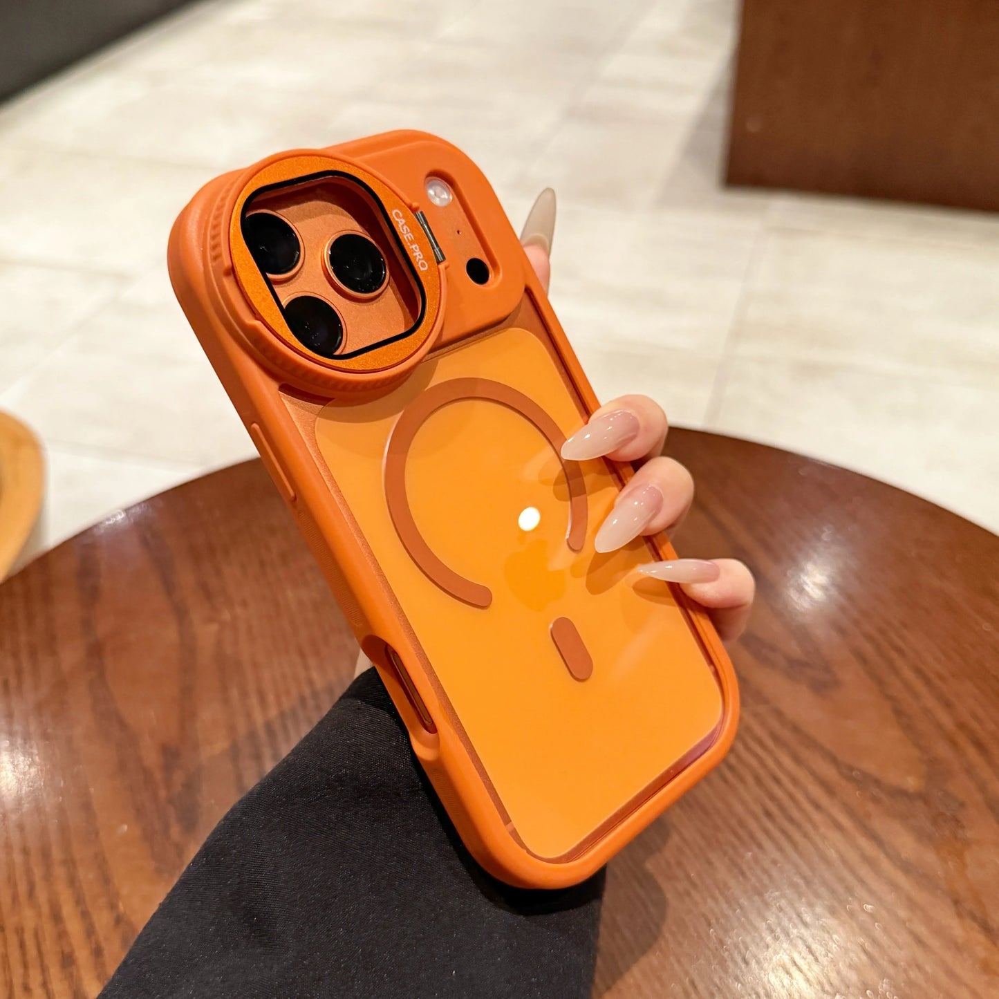 Ultimate Round Rotating Camera Stand Case