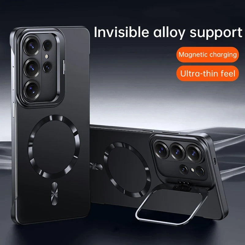 Monarch Invisible Alloy Kickstand Case