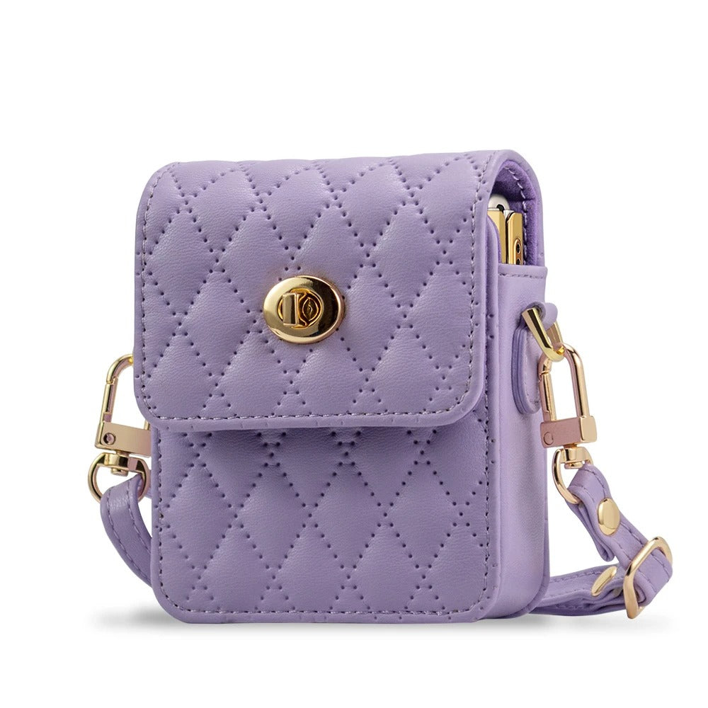 Signature Leather Mini Crossbody Bag