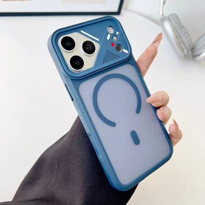 Retro Circuit Mecha Vision MagSafe Case