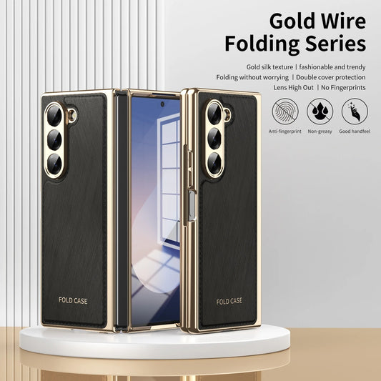 Fashion Gold Wire Folding Case
