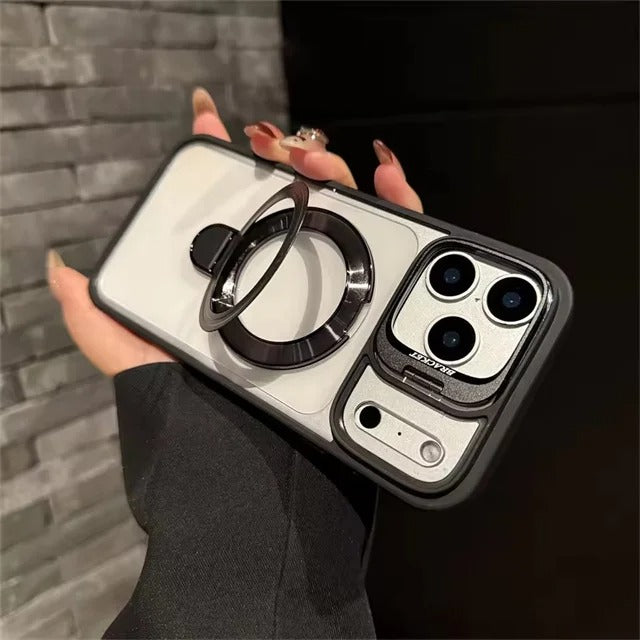 Elevated Crystal Ring Bracket Case