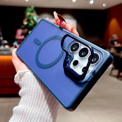 Hybrid Frost Camera Stand Magsafe Case