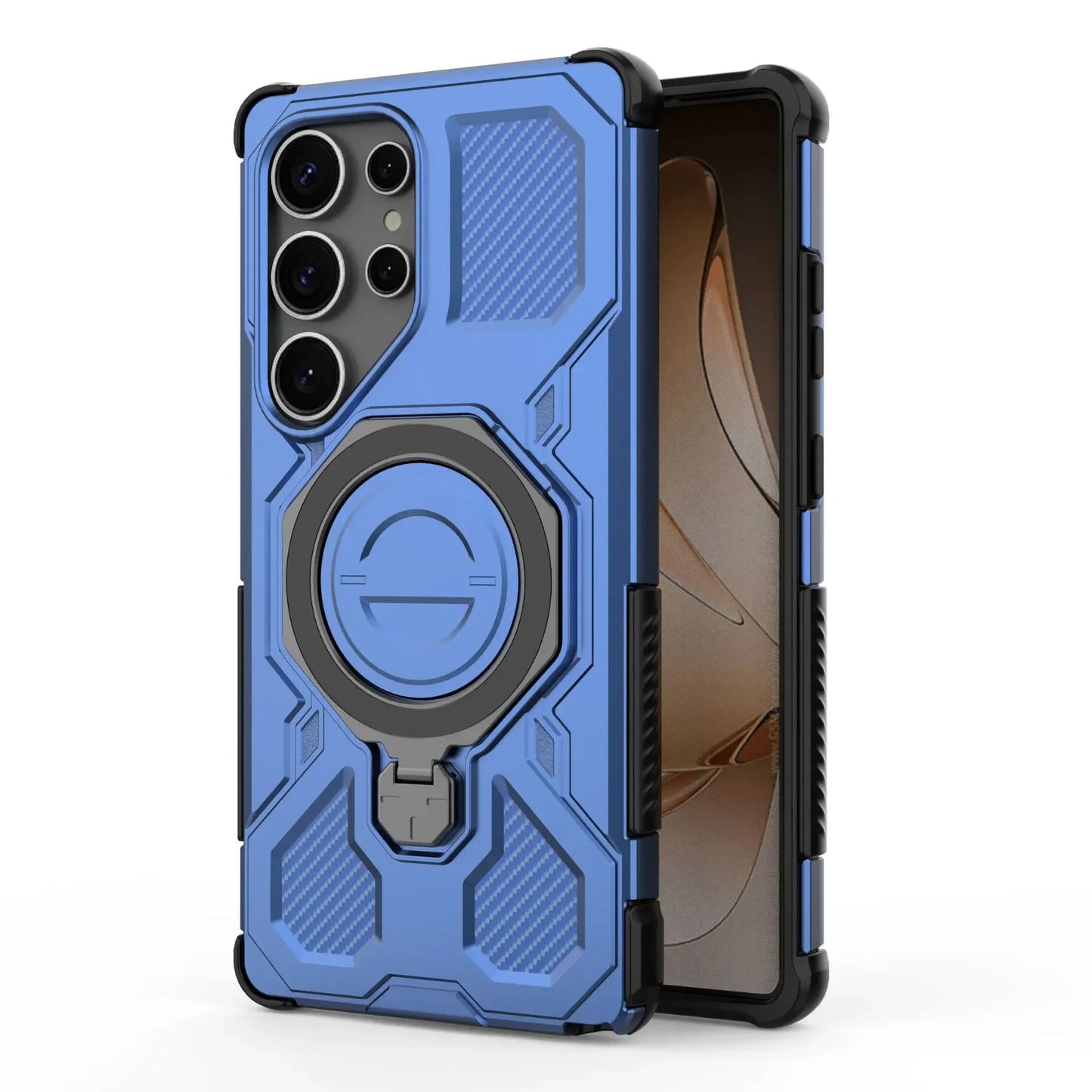 360° Rotatable Magnetic Invisible Stand Case - Samsung