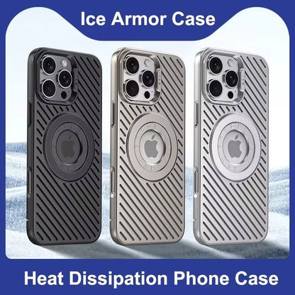 Modern Magnetic Shield Cooling Case - iPhone