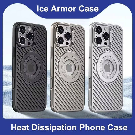 Modern Magnetic Shield Cooling Case - iPhone