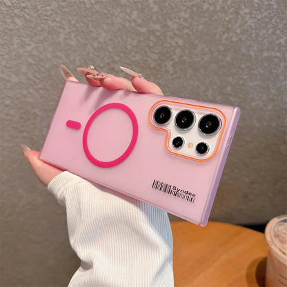 Frosted Translucent Dual Tone Lens Slim Case - Samsung