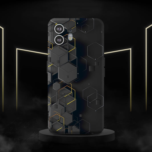 Futuristic Hexagon Grid Case - Nothing