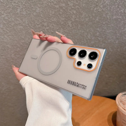 Frosted Translucent Dual Tone Lens Slim Case - Samsung