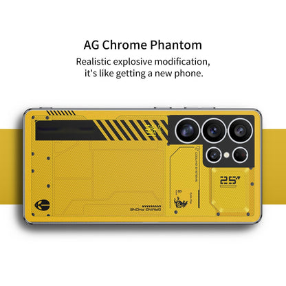 Futuristic Industrial Tech Armor Case - Samsung