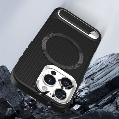 Sleek Grooved Magsafe Kickstand Case - iPhone