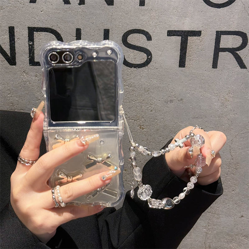 Trendy Glitter Bling Clear Case - Samsung