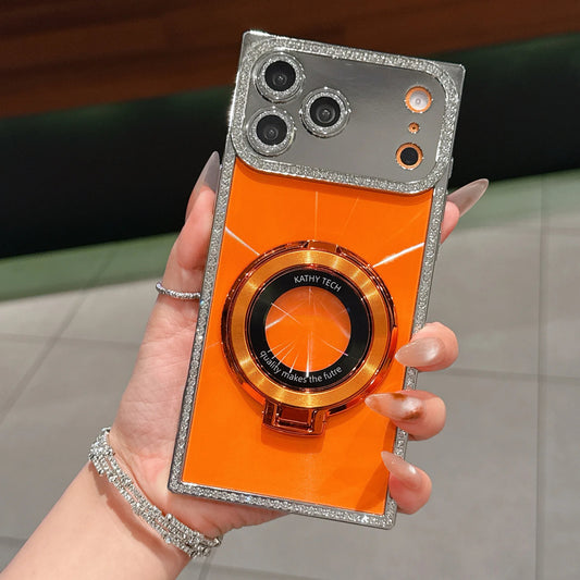 Blush Spark Ring Stand Case